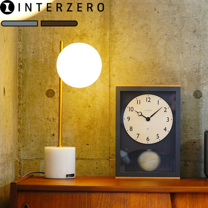 楽天市場】レビュー特典！ INTERZERO 《 アーチの振り子時計 