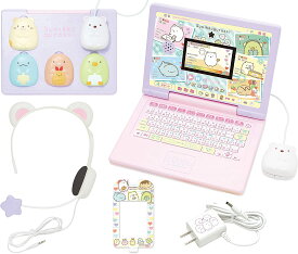 【対象商品から3点で10%オフクーポン】ヘッドセットではいしん？！ カメラもIN！ マウスできせかえ！ すみっコぐらしパソコン MY LIVE