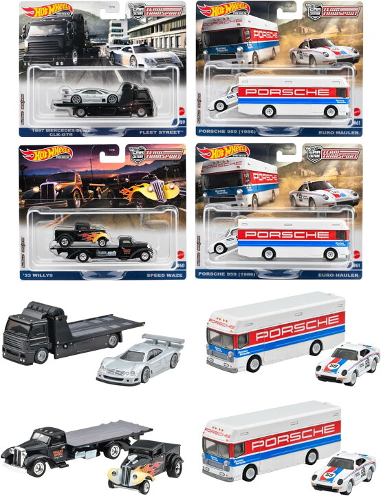 楽天市場】【BOX】ホットウィール(Hot Wheels) チームトランスポート 4 