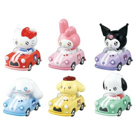 【3点5%オフクーポン配布中】【BOX】ドリームトミカ TOMICA TUNES SANRIO CHARACTERS Vol.1 1box6個入り