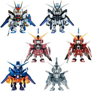 �yBOX�zQMSV mini STRIKE FREEDOM GUNDAM & INFINITE JUSTICE GUNDAM �@����m�K���_�� 1box8����