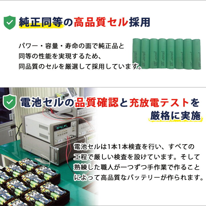 楽天市場】BL4025 For マキタ makita 40V純正バッテリーを再生（お 