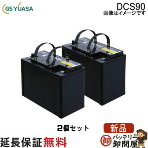 2�Z�b�g DCS90 �W�[�G�X ���A�T �o�b�e���[ �X�C�[�p�[ �X�N���o�[ �݊� AMF90 DCS�V���[�Y GS/YUASA �Y�Ɨp�o�b�e���[