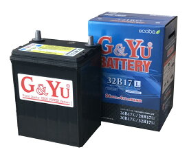 G&Yu バッテリー 32B17Lecobaシリーズ【充電制御車対応】