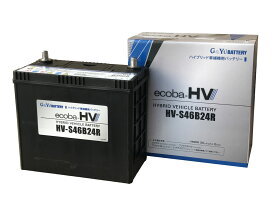 G&Yu バッテリー HV-S46B24Recoba-HV（エコバハイブリッド）シリーズ【ハイブリッド車 補機用 】