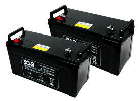 G&Yu [ジーアンドユー] バッテリー BPC12-120　《お得な2個セット》 完全密閉型ディープサイクル用