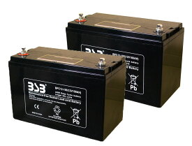 G&Yu [ジーアンドユー] バッテリー BPC12-100　《お得な2個セット》 完全密閉型ディープサイクル用