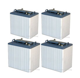 G&Yu [ジーアンドユー] ディープサイクルバッテリー GC2-105 (6V) 《お得な4個セット》