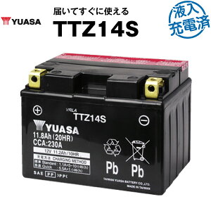 �y�}���\�����G���g���[��P10�{�z�o�C�N�p�o�b�e���[ TTZ14S ���^ ��p���A�T YUASA ���K�㗝�X�E�ۏ؏��t�� �o�C�N�o�b�e���[ ��YTZ14S FTZ14S STX14S�݊� (���[�d��)