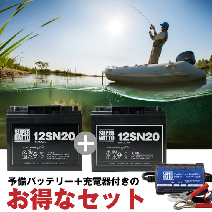 楽天市場】電動リール バッテリー□バッテリー（12V20Ah） 2個 ダイワ 