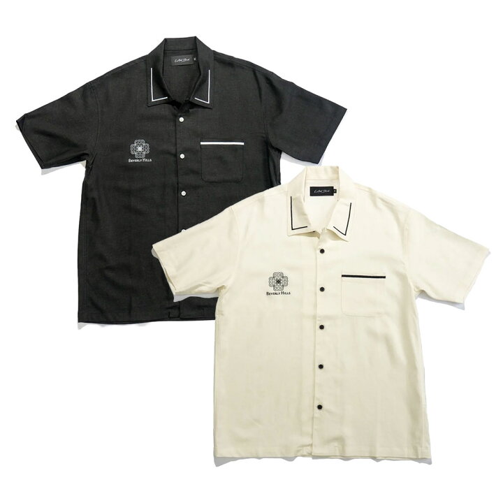 楽天市場】LAid Back レイドバック CLUB SHIRTS シャツ 半袖 メンズ 