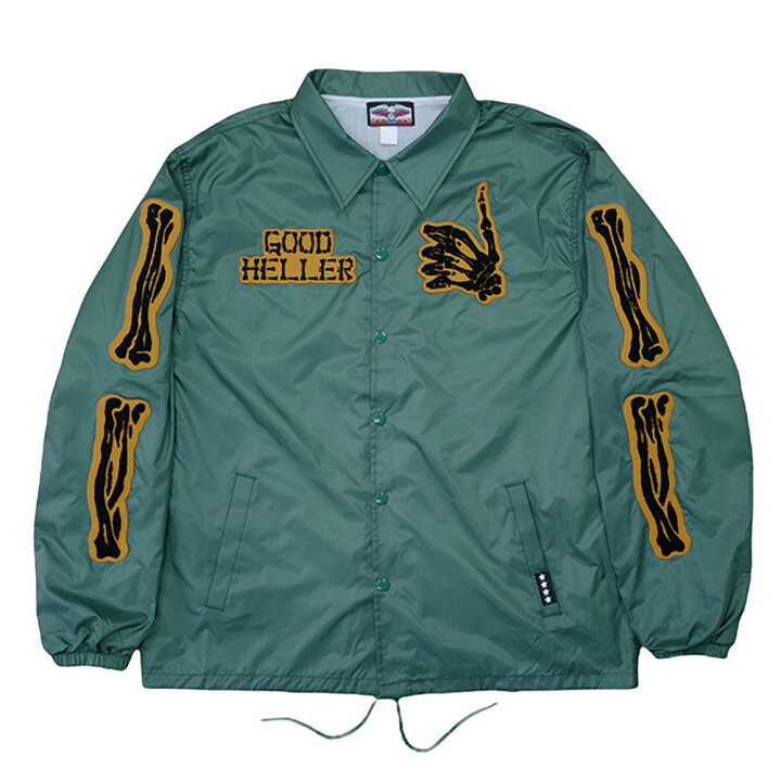 楽天市場】Good Heller グッドヘラー GOOD BONE LOGO WAPPEN COACH 