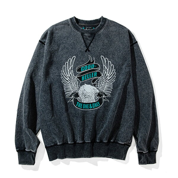 Good Heller グッドヘラー LIMITED EAGLE LOGO USED CREW SWEAT GH-24SS019 スウェット トレーナー ヴィンテージ