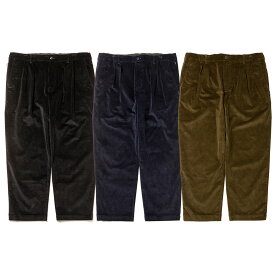 【20倍ポイント】430 FOURTHIRTY フォーサーティー BT CORD CHINO 23-165 チノ チノパンツ ルーズシルエット コーデュロイ ゴムバンド ファスナーポケット