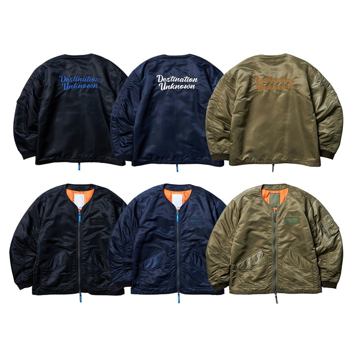楽天市場】Liberaiders リベレイダース COLLARLESS FLIGHT JACKET 