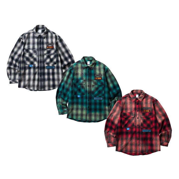 楽天市場】Liberaiders リベレイダース BLEACHED PLAID SHIRT 70104 