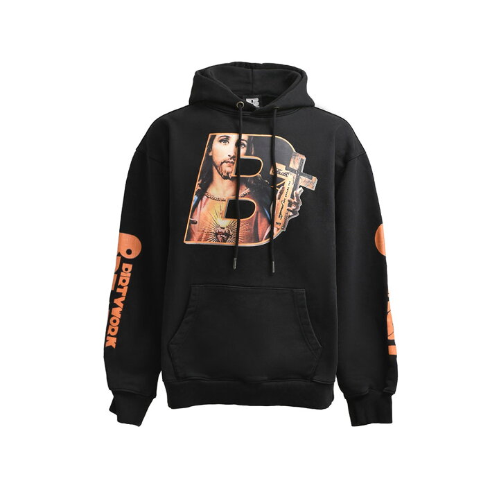 楽天市場】【2倍ポイント】BREATH ブレス JESUS LOGO PULLOVER HOODIE 