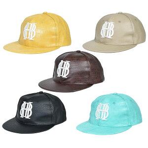 BREATH �u���X BH LOGO FAUX CROCODILE CAP BR25AW-AC8102 �L���b�v �n�b�g �X�q BAD HOP �o�b�h�z�b�v