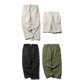 CLUCT クラクト DARWIN [2 WAY CARGO PANTS] 04789 2024年3月入荷先行予約 カーゴパンツ ハーフパンツ セットアップ シンプル