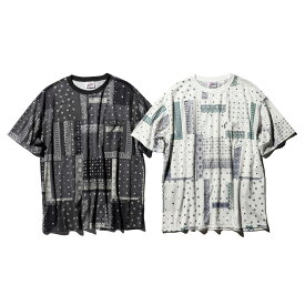 CLUCT クラクト SANTEE [S/S PAISLEY TEE] 04798 2024年5月入荷先行予約 Tシャツ 半袖 ペイズリー柄 バンダナ柄 ポケット