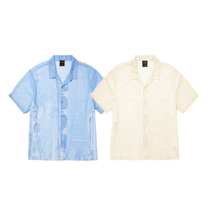 楽天市場】【20倍ポイント】HUF ハフ WORLD TOUR LACE SHIRT 