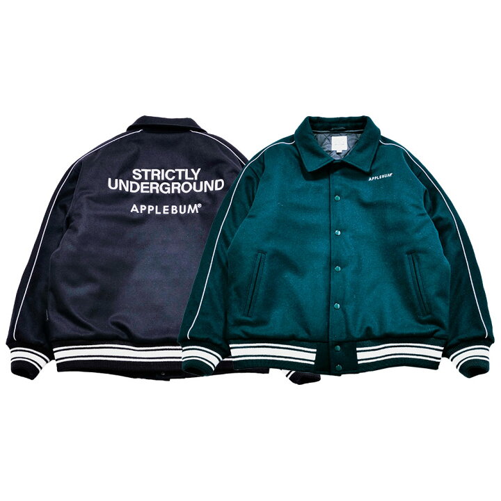 楽天市場】【20倍ポイント】APPLEBUM アップルバム Collared Melton 
