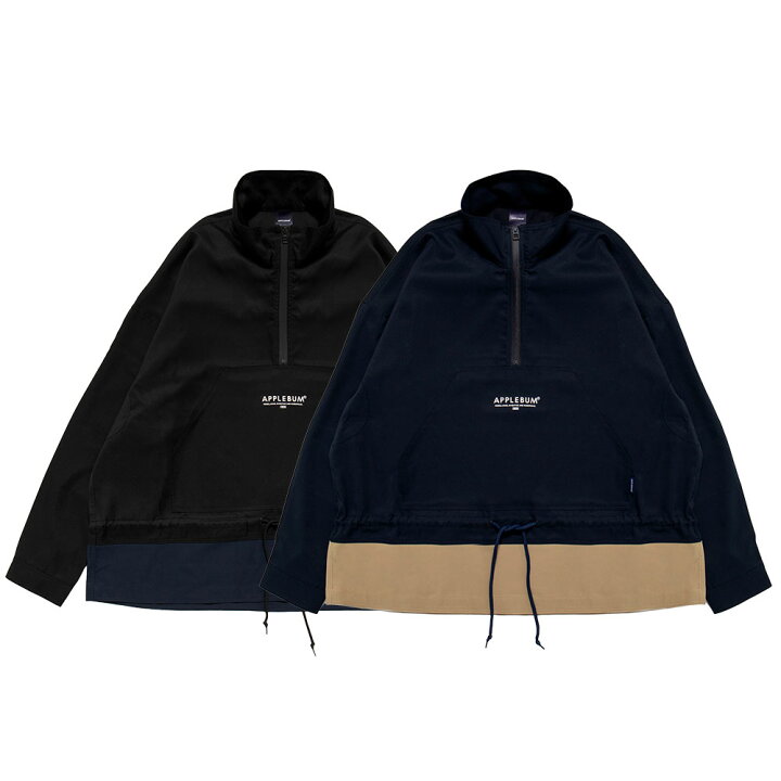楽天市場】【2倍ポイント】APPLEBUM アップルバム Bicolor Half-Zip 