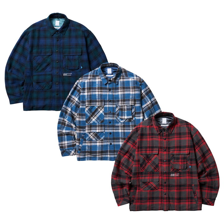 楽天市場】リベレイダース Liberaiders MULTI POCKETS PLAID SHIRT 