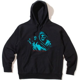 【2倍ポイント】ACAPULCO GOLD アカプルコゴールド KNOWTHELEDGE PULLOVER HOODED SWEATSHIRT フーディ パーカー スカル 秋冬物