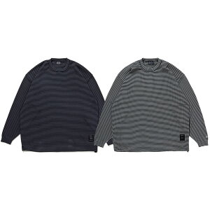 �y2�{�|�C���g�z430 FOURTHIRTY �t�H�[�T�[�e�B�[ L/S BDR KNIT C&S 26-010 �N���[�l�b�N�Z�[�^�[ �j�b�g �{�[�_