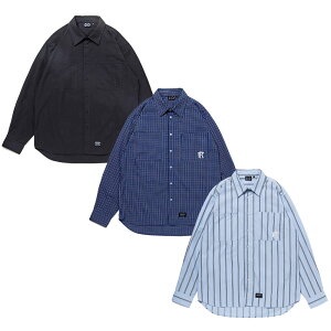 �y2�{�|�C���g�z430 FOURTHIRTY �t�H�[�T�[�e�B�[ L/S MULTIPAT SHIRT 26-005 �V���c �����V���c �X�g���C�v