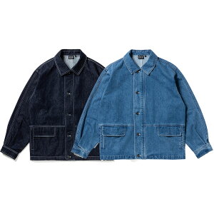�y2�{�|�C���g�z430 FOURTHIRTY �t�H�[�T�[�e�B�[ DENIM COVERALL 26-078 2026�N8�����א�s�\�� �n���e�B���O�W���P�b�g �J�o�[�I�[�� �f�j���W���P�b�g