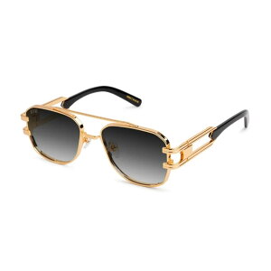 y2{|Cgz9FIVE / nine five iCt@Cu 9five ROYALS Black & 24K Gold Gradation Sunglasses TOX ዾ