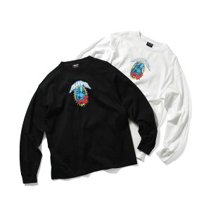 ALLY&DIA �A���[�A���h�_�C�A METAL ROSE MARIA L/S Tee AD25AW001 ����T T�V���c ���� �}���A �o�� �u�����h���S