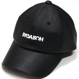 BAGARCH バガーチ PU LEATHER 6 PANEL CAP -INVERSE- BH-1431 キャップ 帽子 メンズ ブランド ストリート ストリート系 人気 デザイン おしゃれ コーデ AK-69 ak69 エーケーシックスティナイン HIPHOP ヒップホップ