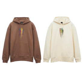 BAGARCH バガーチ COLORFUL DRIP PARKA BH-1482 パーカ パーカー フーディ フーディー メンズ ブランド ストリート ストリート系 デザイン