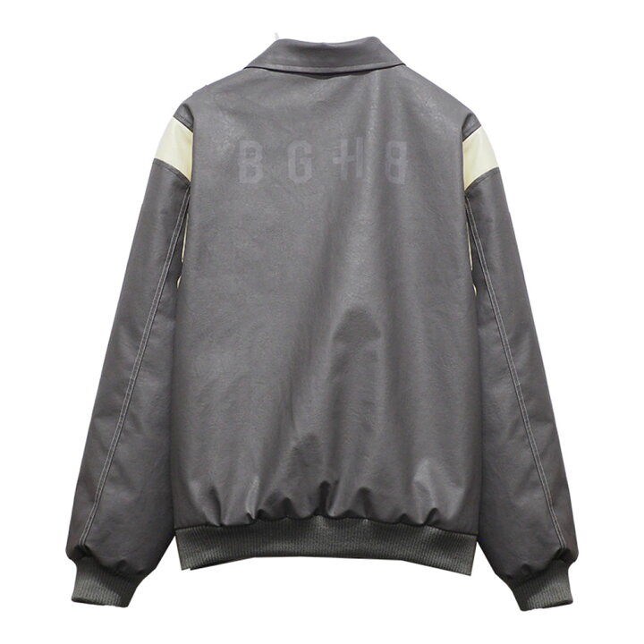 楽天市場】BAGARCH バガーチ PU LEATHER STADIUM JKT BH-1488 