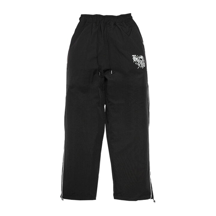 楽天市場】BAGARCH バガーチ NYLON LINE WIDE PANTS BH-1521 ナイロン 