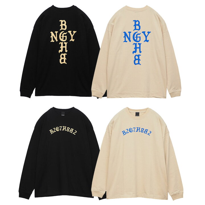 楽天市場】BAGARCH バガーチ CROSS BGHB-LTS BH-1556 ロングT Tシャツ 