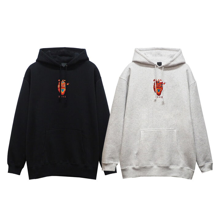 楽天市場】BAGARCH バガーチ CARDIAC BGHB PARKA BH-1576 パーカー 