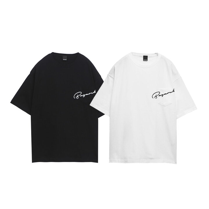 楽天市場】BAGARCH バガーチ SCRIPT POCKET-TS BH-1623 Tシャツ 半袖 
