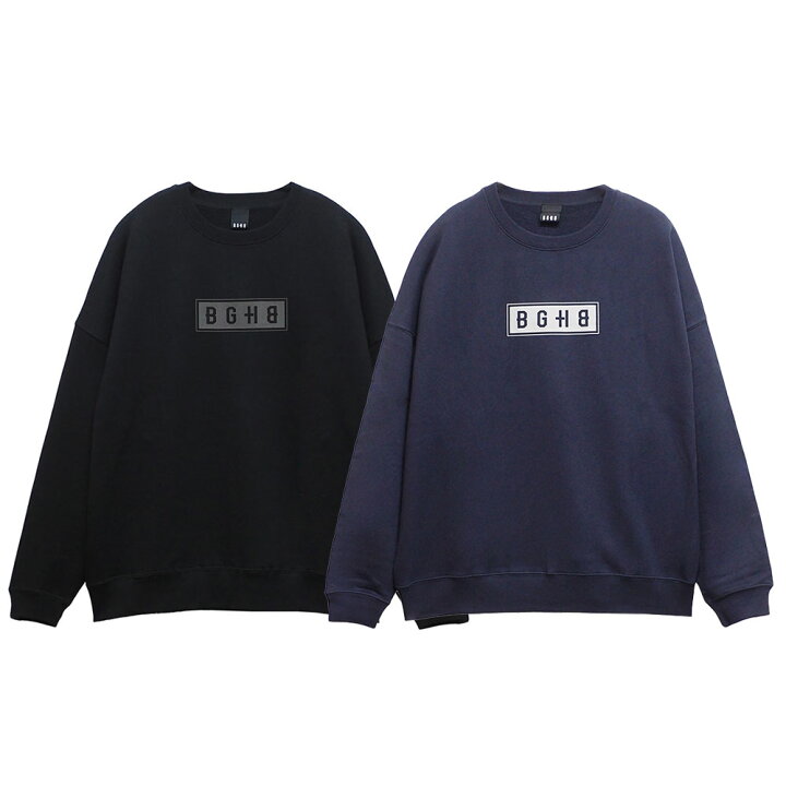 楽天市場】BAGARCH バガーチ BOX LOGO WIDE SWEAT BH-1649 スウェット 