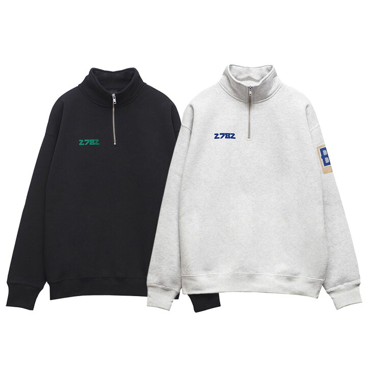 楽天市場】BAGARCH バガーチ HALF ZIP PULLOVER BH-1671 ハーフジップ 