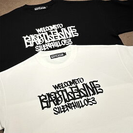 【2倍ポイント】BATTLELINE バトルライン x CASPER キャスパー 19TH ANNIVERSARY TEE Tシャツ 半袖 9.1オンス ブランドロゴ ストリート