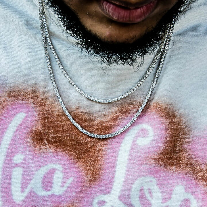 楽天市場】GoldenGilt ゴールデンギルト 2.5mm Tennis Necklace 