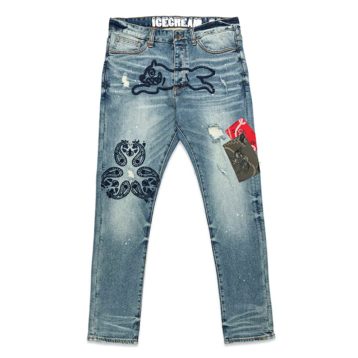 楽天市場】ICECREAM ice cream アイスクリーム BANDANA DENIM 421-7102 