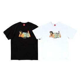 【2倍ポイント】ICECREAM ice cream アイスクリーム PLEASANTIVLE T-SHIRT 441-1202 Tシャツ 半袖 プリント アートワーク シンプル