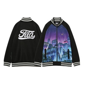 FILA フィラ FILA×JP THE WAVY Track Jacket FS32097 トラックジャケット コラボアイテム ジェイピーザウェイビー ブランドロゴ