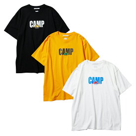 Liberaiders リベレイダース CAMP LOGO TEE 71607 Tシャツ 半袖 メンズ ブランド ストリート ストリート系 デザイン おしゃれ コーデ