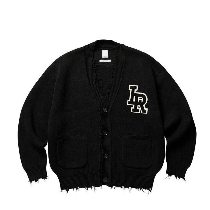 楽天市場】Liberaiders リベレイダース DAMAGED LETTERD CARDIGAN 